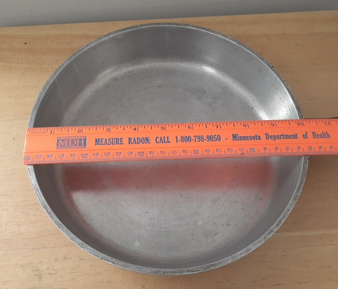 Club Aluminum Hammercraft 10" Skillet Chicken Fry Pan Hammered Aluminum