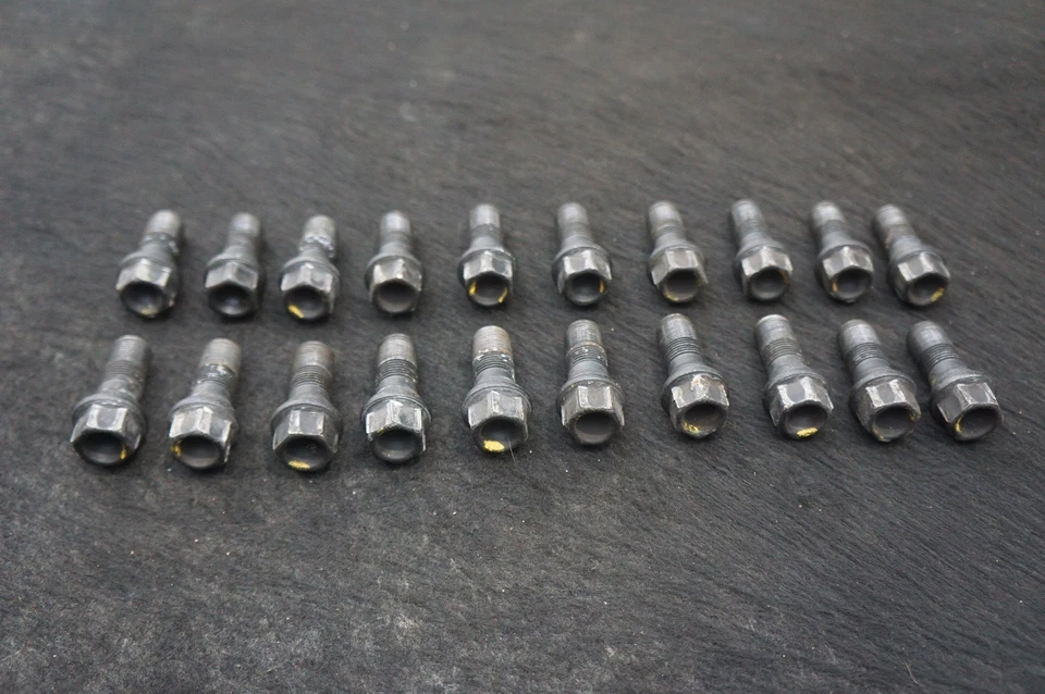 Juego de 20 tuercas de llanta de rueda tuerca perno tuerca OEM Rolls Royce Ghost serie I 2011 Foto 4 de 4