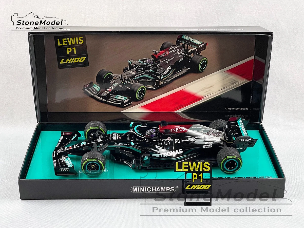 ミニチャンプス 1/18 メルセデス PETRONAS F1 L.ハミルトン MINICHAMPS