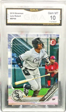 2019 Bowman Luis Robert Gem Mint 10 Rookie Prospect RC #BP-44 White Sox M23