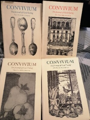 CONVIVIUM The Journal Of Good Eating Volume 2 No 1 2 3 4 1994 Collection