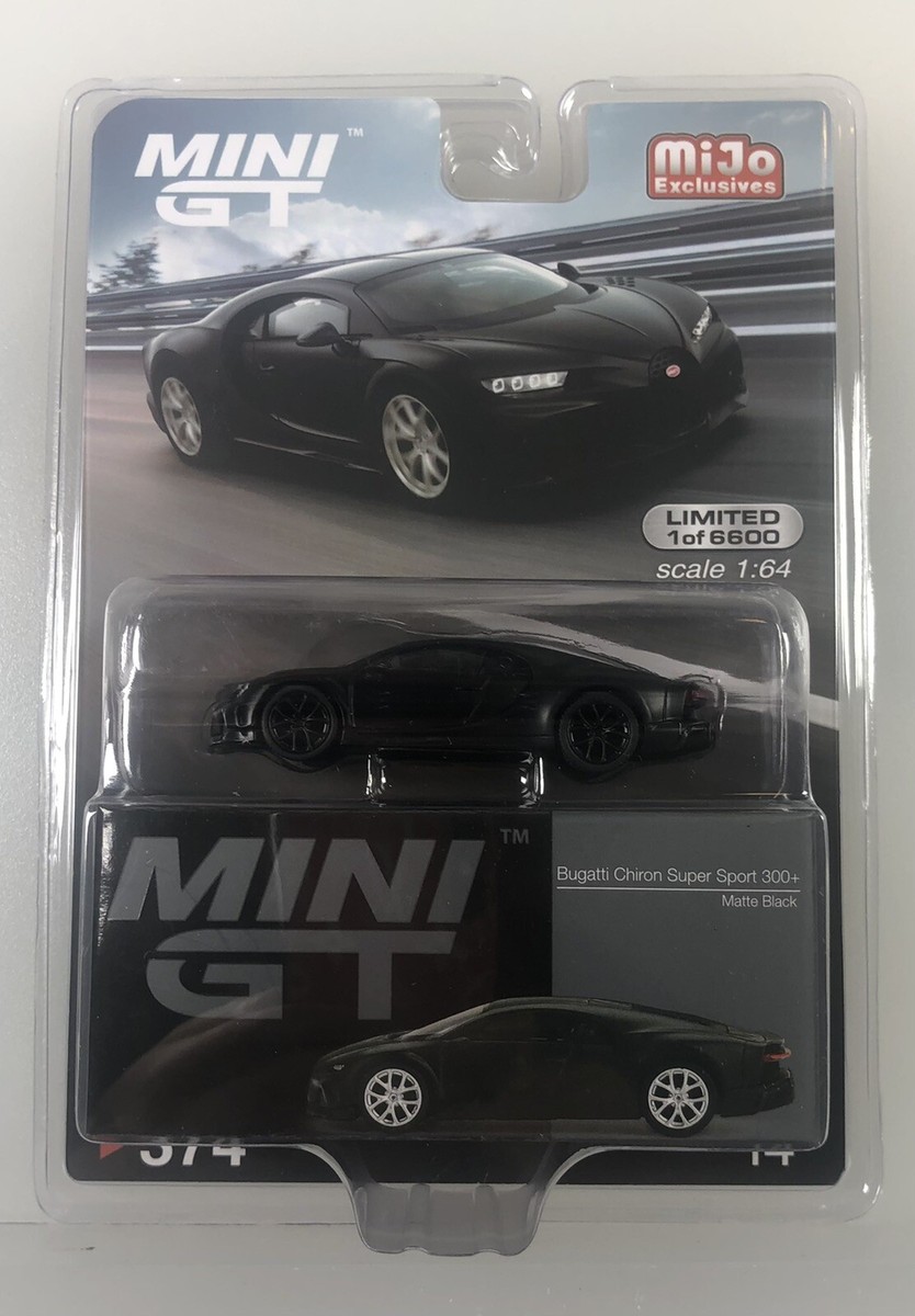 CHASE Bugatti Chiron Super Sport - White (Mini GT) Diecast 1:64