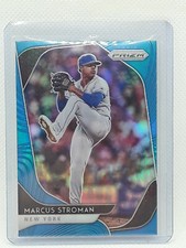 Marcus Stroman 2020 Panini Prizm Baseball - CAROLINA BLUE #60 - New York Mets