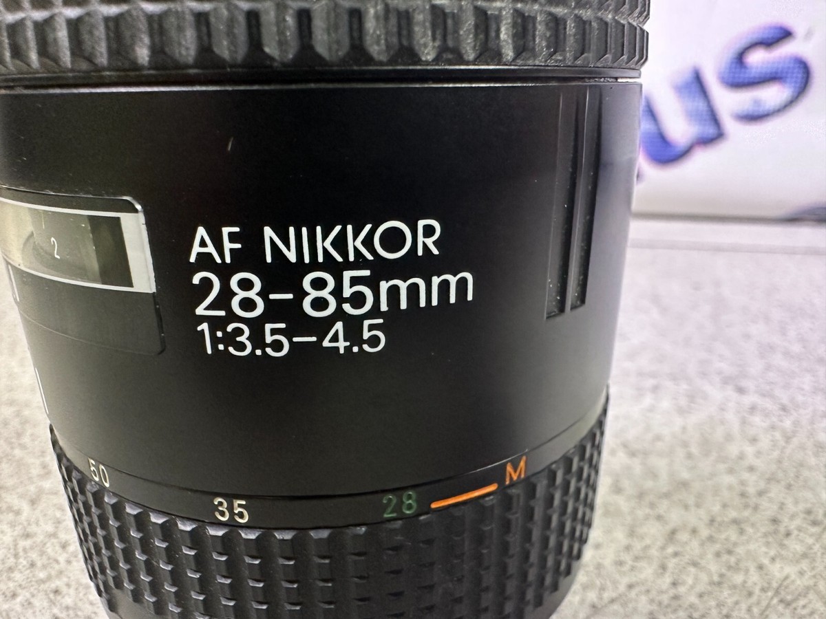 レンズ(ズーム) AF Nikkor 28-85mm 1:3.5-4.5 Nikon Camera Lens AF Nikkor 28-85mm 1:3.5-4.5 | eBay