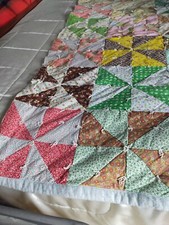 Homemade Quilt, 52 1/2" by 44", crib