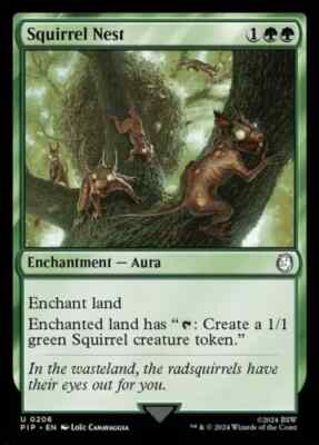 Squirrel Nest - 206 - NM - Universes Beyond: Fallout - MTG