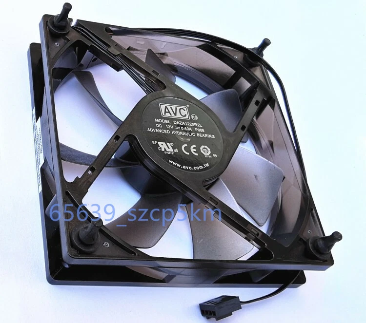 NEW AVC DAZA1225R2L 12V 0.60A 120*120*25mm 4-Pin PWM Cooling Fan  - Image 3 of 4