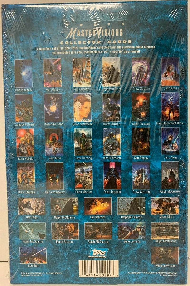 1995 TOPPS MASTER VISIONS STAR WARS COLLECTOR CARDS PREMIERE