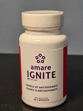 Amare Global Ignite for Her 60 Capsules - New / Sealed! !gnite! Exp 9/2026