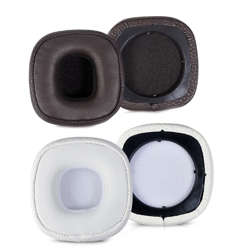Pair Leather Ear Pads Cushion Cover Earpads Replacement for III 3