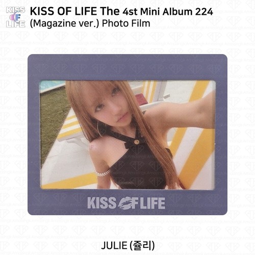 KISS OF LIFE 4th Mini Album 224 Magazine Keychain Digipack Official Photocard - Picture 43 of 63