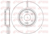 Remsa 2X Bremsscheibe Vorne Ø300Mm BelüFtet FüR Renault Laguna II Grandtour