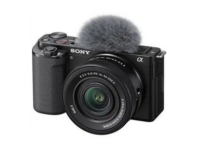 SONY Alpha ZV-E10 + Objektiv 16-50mm + Zubehörpaket: Tasche/128GB Speicherkarte