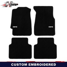 For Civic Eg6 Honda 92-95 Waterproof Black Velour Carpet Car Floor Mats Liners For Civic Eg6 Honda 92-95 Waterproof Black Velour Carpet Car Floor Mats Liners