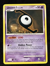 UNOWN [Z] 72/132 UNCOMMON SECRET WONDERS POKEMON NM 2007 on eBay