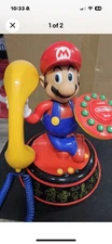 VINTAGE/RARE SUPER MARIO COLLECTABLE PHONE..VOICE ACTIVATED FUNCTIONS..NEW