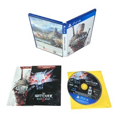 Sony PlayStation 4 PS4 CIB Complete Tested The Witcher 3 Wild Hunt