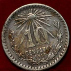1919 Mexico 10 Centavos Silver — photo from another recent sale