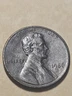 1986 D Lincoln Memorial Penny-Dark/Black Toned-(Black toned)-see pics