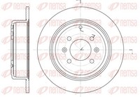 2X Bremsscheibe Remsa 6498.00 FüR 8B 406 Peugeot 8E 8C 290Mm Break 16V Hpi Hdi