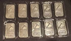 Sheet 10 x 1oz Pan American Northwest Territorial Mint Silver Bars 10 oz Bullion