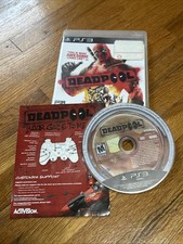 Deadpool PS3 (Sony PlayStation 3, 2013) Complete Manual CIB Tested & Working