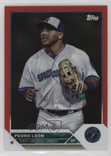 2023 Topps Pro Debut Red Foil 7/10 Pedro Leon #PD-172 18n6