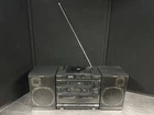 Sony CFD-460 Boombox Stereo Radio Double Cassette CD Works