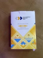 Set of 2 Ivory Standard Pillowcases - Brand New in Package