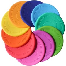 Flying Disc Silikon Kinder Soft Wurfscheibe Spielzeug Outdoor 2 Stück