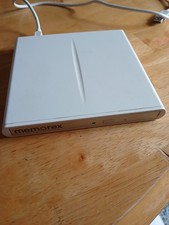 Memorex 8X DVD/CD Writer Slim External Multi-Format USB Powered White