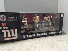 McFarlane NFL NY Giants Superbowl 3-pk Strahan, Manning, &  Burress 