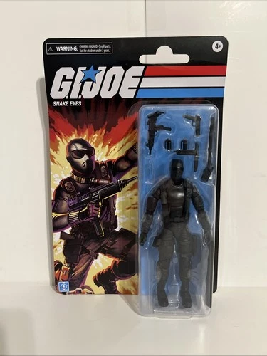 GI Joe Classified Snake Eyes 6” Retro Cardback Walmart Exclusive Hasbro