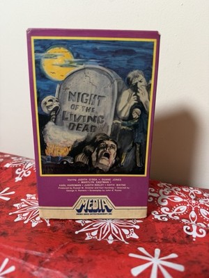 Media Home Entertainment Night of the Living Dead BETAMAX Horror Romero RARE