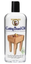 Howard  Oil-Based  Cutting Board Oil  Clear  12 oz. - Color, Odor and Tasteless