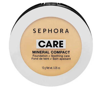 SEPHORA COLLECTION Mineral Care Compact Foundation + Soothing Effect 10g origina