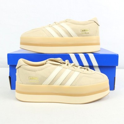 Adidas Gazelle Stack Platform Sneakers In Sand Strata Women's Size 7.5 (JQ7666)