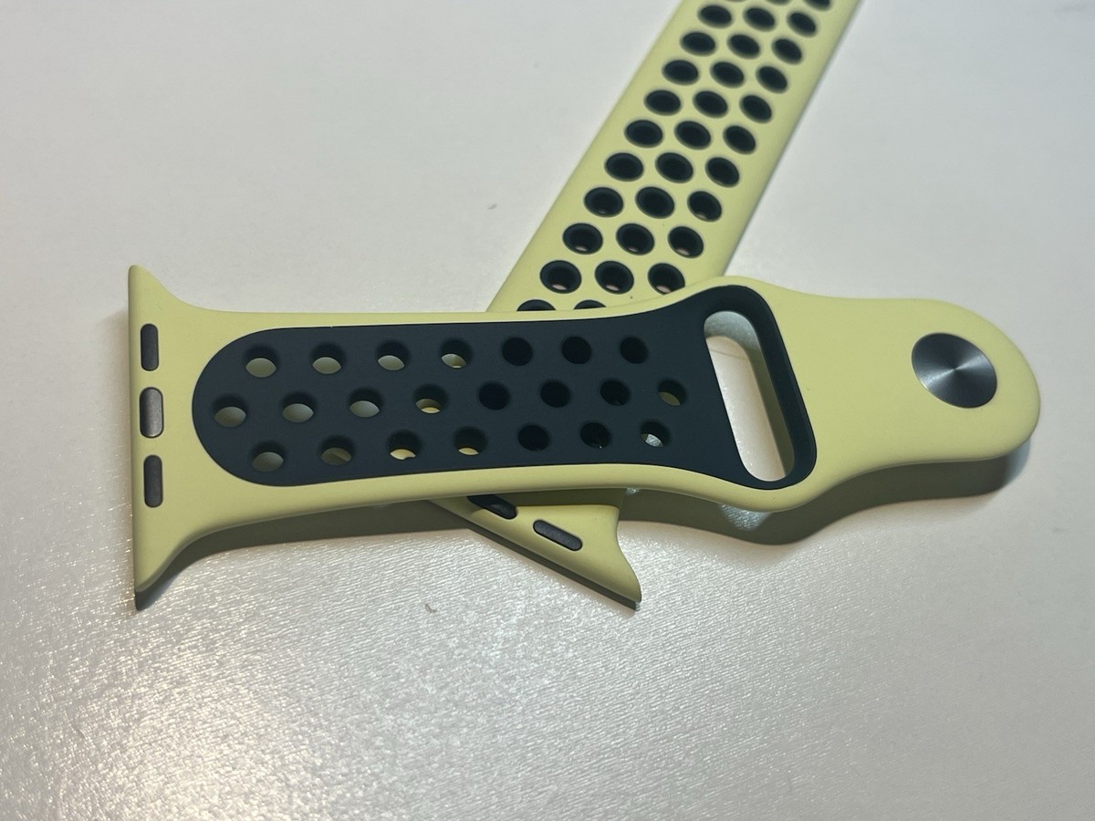 45mm Apple Watch Nike Sport Band Prototype - Luminous Green/Armory  display picture 1