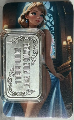 #ad #ad 2025 Anna#x27;s Sister 1 oz silver Art Bar mintage 100 with COA $169.00