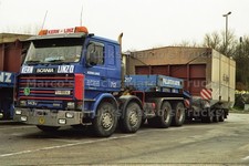 Truck Photo Scania 143E 500 Heavy-Duty Transporter Austria Blue Core-LIN #n6ka
