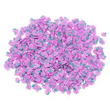 Fake Sprinkles, 30G Purple Grapes Resin Faux Sprinkles, Purple