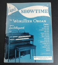 Chappell's Showtime for Wurlitzer Organ Louis Hollingsworth Sheet Music Book 