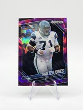 Walter Jones 2025 Panini Prizm Black Purple Ice SP #/149 #135