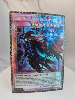 Dark Magician of Destruction *ENGLISH* Grand Master Starlight Overframe