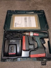 Metabo XxL Drill Set With Two Battery And Air Cooling And Charger In Box