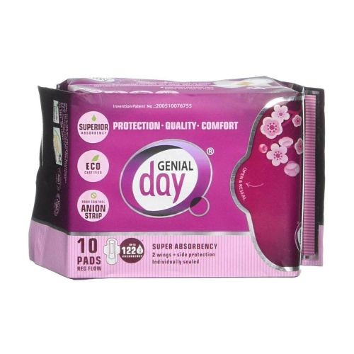 Super Absorbent Regular Flow With Anion Strip 10 Count | eBay UK