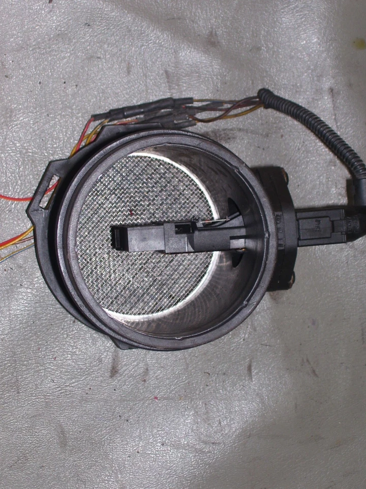 OEM BMW 745i 2002 admisión de aire sensor de flujo de aire masa MAS Foto 4 de 4