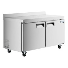 60" Worktop Refrigerator with 3 1/2" Backsplash