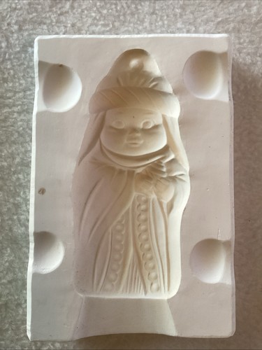 Alberta #A-72 1977 Wise Man Ornament Ceramic Mold
