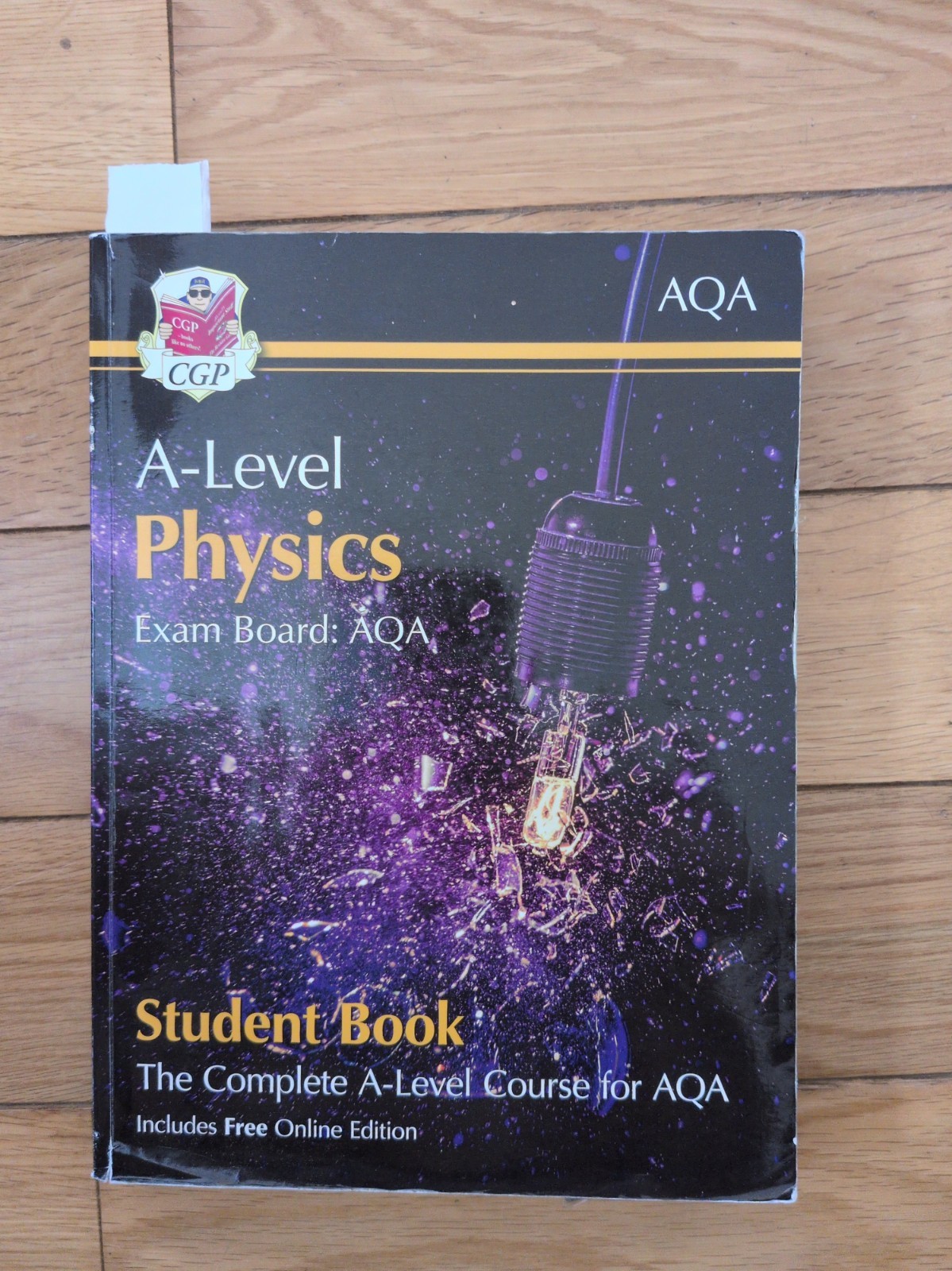 A-Level Physics for AQA: Year 1 & 2 Student Book with Online Edition by CGP...
